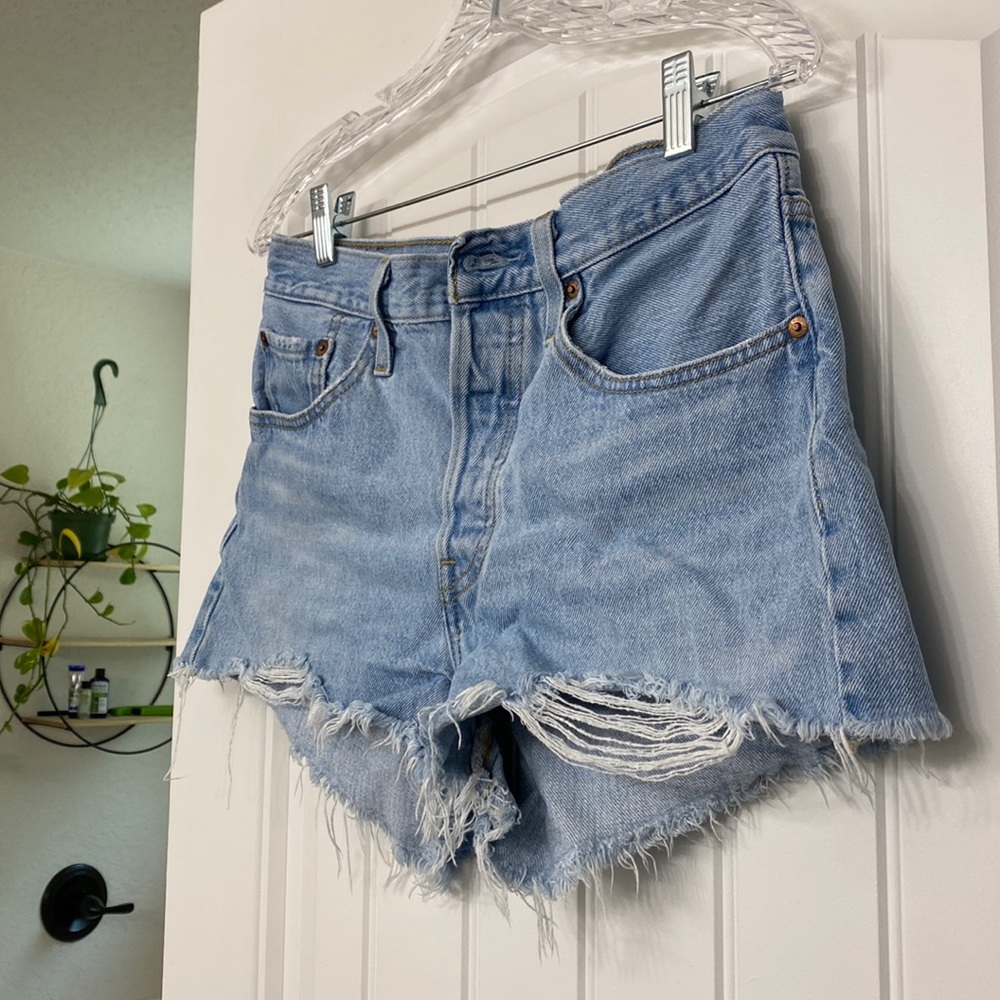 Levi’s Cutoff Denim 501 Shorts